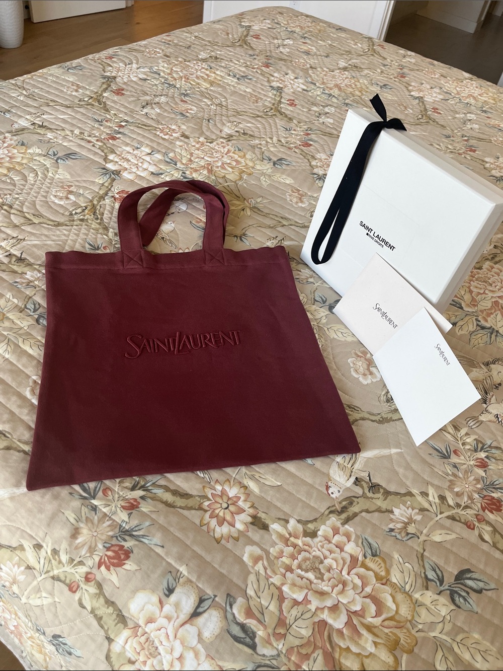 💕One Hour Sale💕Saint Laurent Fleece Tote Bag